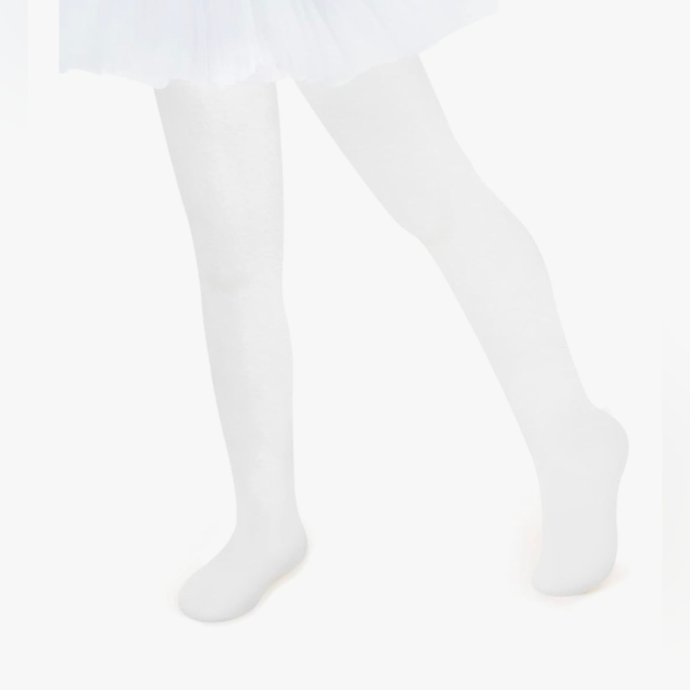 Brand New Ultra Soft White Tights For 1-3 Year Old Girl